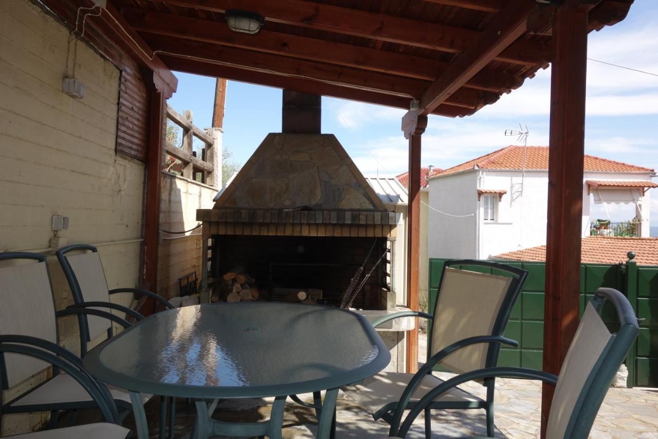 Beach Front House With View Marathos  Dış mekan fotoğraf
