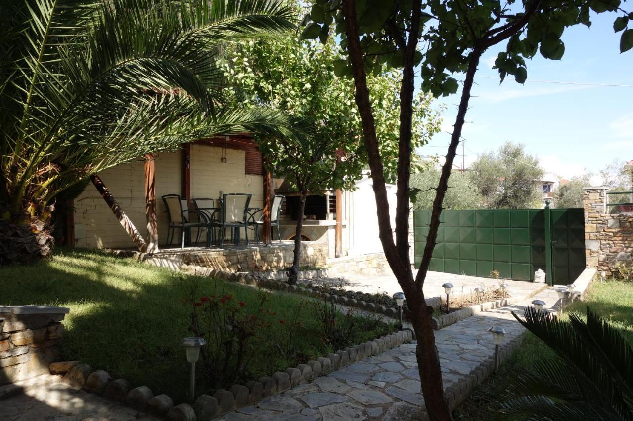 Beach Front House With View Marathos  Dış mekan fotoğraf