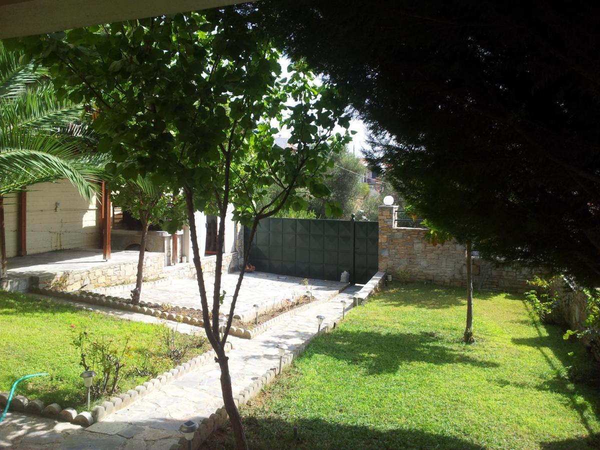 Beach Front House With View Marathos  Dış mekan fotoğraf