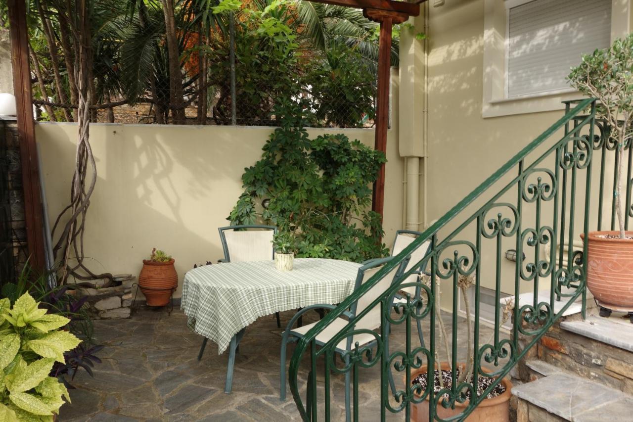 Beach Front House With View Marathos  Dış mekan fotoğraf
