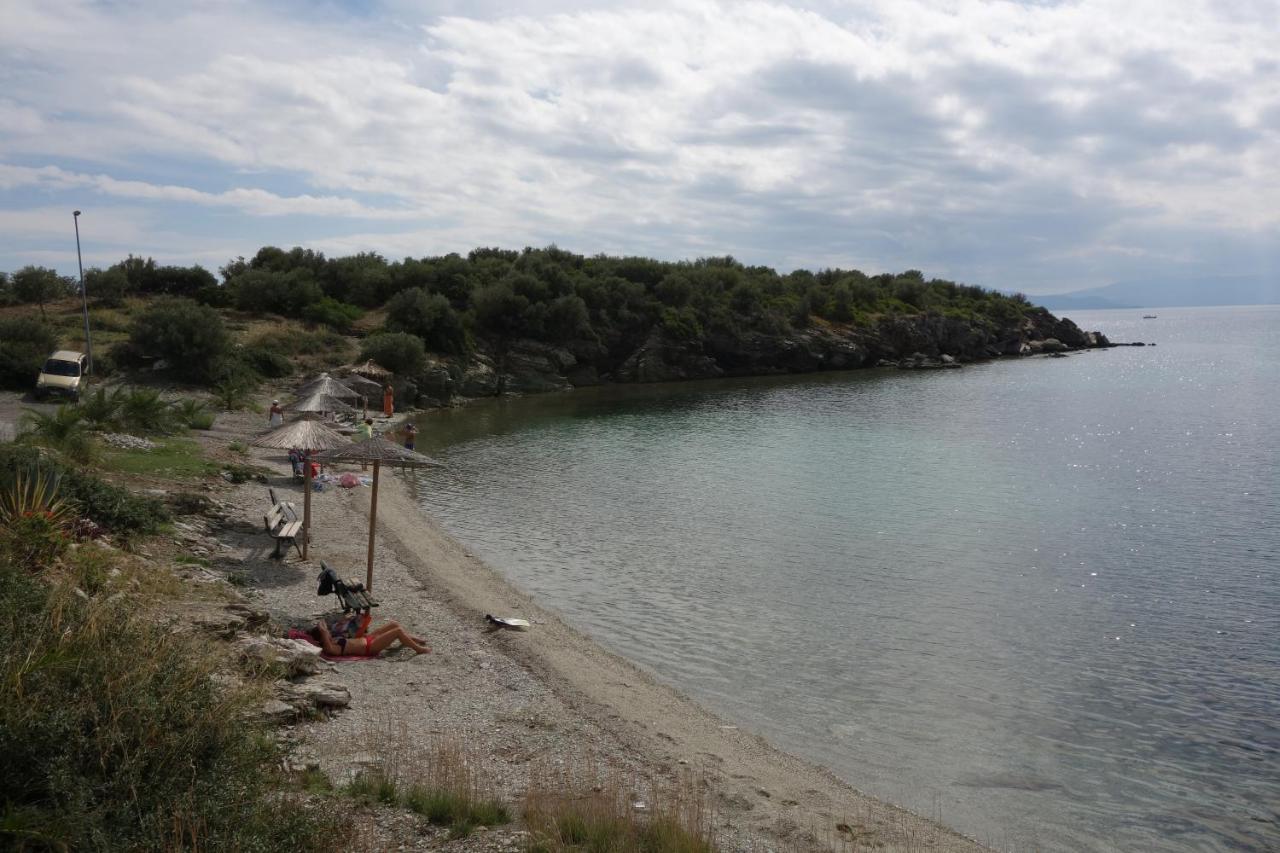 Beach Front House With View Marathos  Dış mekan fotoğraf